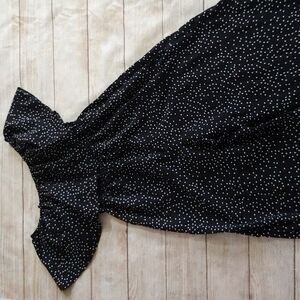 🏵Polka Dot Off the Shoulder Vintage Jumper